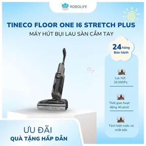 Máy hút bụi lau sàn khô ướt Tineco Floor One i6 Stretch Plus