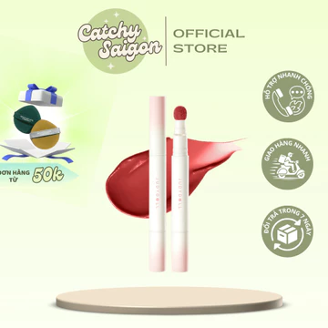 [JUDYDOLL] Son Kem Judydoll Đầu Lông Mềm Mại, Finish Mịn Lì, Matte Lip Cream, 1.8g