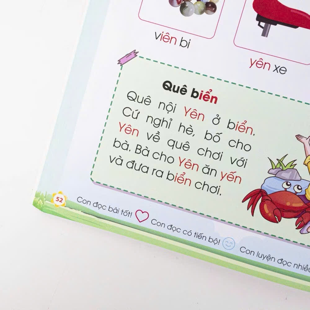 Sách - Luyện Đọc - Dành cho bé từ 3-6 tuổi (Ứng dụng QR code 5.0 hiện đại nhất)