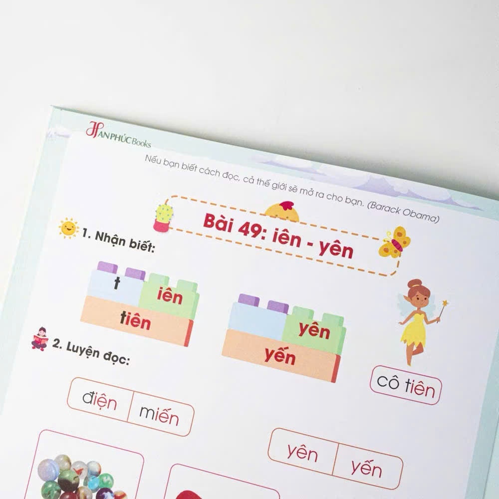 Sách - Luyện Đọc - Dành cho bé từ 3-6 tuổi (Ứng dụng QR code 5.0 hiện đại nhất)