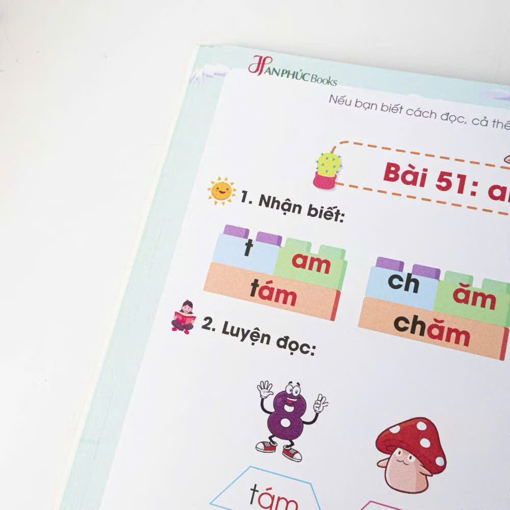 Sách - Luyện Đọc - Dành cho bé từ 3-6 tuổi (Ứng dụng QR code 5.0 hiện đại nhất)