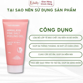 Tẩy Tế Bào Da Mặt Muối Hồng Himalaya Nature Book - Tẩy tế bào da Thuần chay 120ml/tuýp