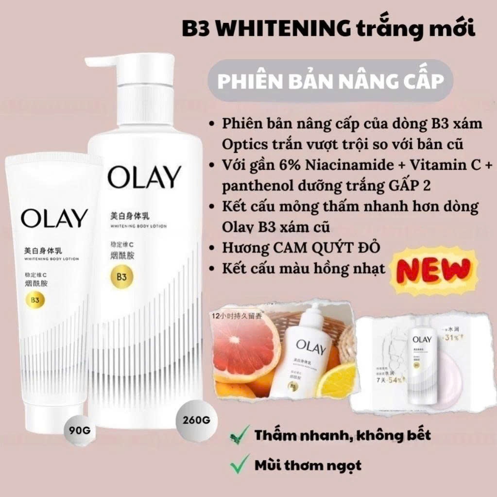 OLAY Dưỡng B3 Cải Tiến Siêu Tiện Lợi Vitamin C - 30gr [ NEW ]