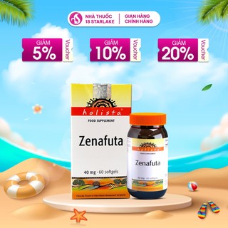 Viên Uống Zenafuta 40mg– Hỗ Trợ Điều Hòa Nội Tiết, Giảm Triệu Chứng Tiền Mãn Kinh, Mãn Kinh Và Cân Bằng Nội Tiết Tố Nữ