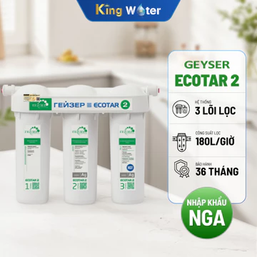 [CHÍNH HÃNG] Máy Lọc Nước Nano Geyser Ecotar 2 - Nhập Khẩu Nga - Không Dùng Điện, Không Nước Thải