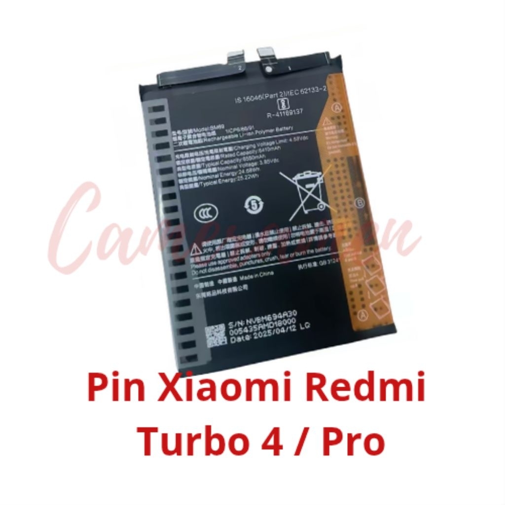 Pin Xiaomi Redmi Turbo 4 / Turbo 4 Pro | Shopee Việt Nam