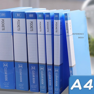 File Lá A4 Đựng Tài Liệu Nhiều Ngăn Bìa Kẹp Hồ Sơ Giấy Tờ Trong Suốt, Bền Đẹp, Tiện Lợi Văn Phòng