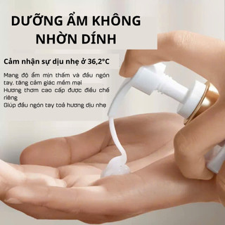 Kem dưỡng da tay hương nước hoa mềm mịn trắng sáng, dưỡng ẩm sâu Niacinamide 5% Vitamin E BEILINGMEI 200g