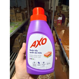 Nước tẩy quần áo AXO hương oải hương 400ml