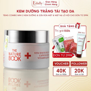 Kem Dưỡng Trắng Da Vita White Nature Book Dưỡng Dưỡng Ẩm Chống Lão Hoá Da Skincare 50g