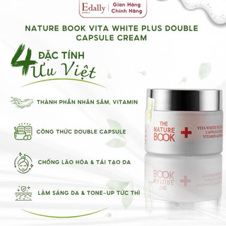 Kem Dưỡng Trắng Da Vita White Nature Book Dưỡng Dưỡng Ẩm Chống Lão Hoá Da Skincare 50g