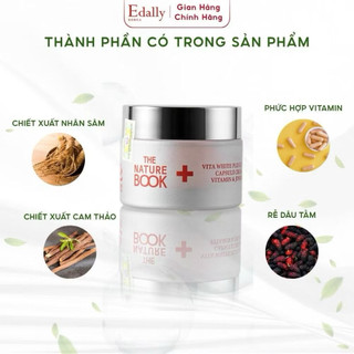 Kem Dưỡng Trắng Da Vita White Nature Book Dưỡng Dưỡng Ẩm Chống Lão Hoá Da Skincare 50g