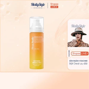 T409_ Combo (03 Hộp 30 VIÊN) C235 Thải độc gan Hàn Quốc + (01 Chai) M54 Xịt khoáng keo ong Peacholic Whitening Ampoule M