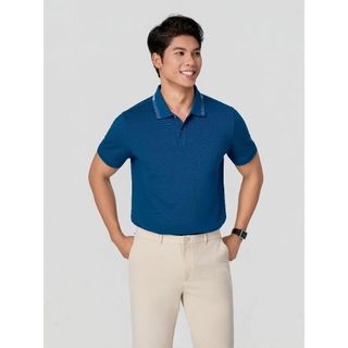 Áo Polo Nam YODY Ngắn Tay Phối Bo MCPO26A062