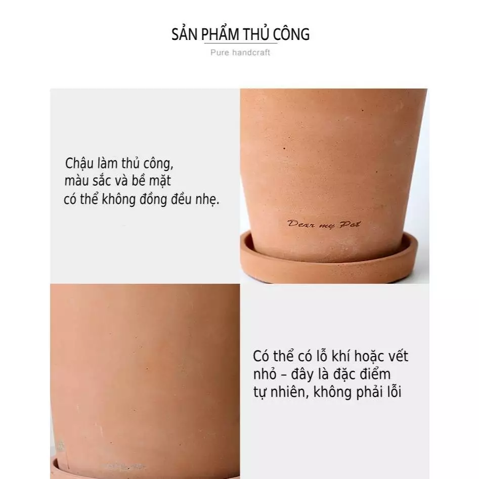 [Mới] Chậu Xi Măng Phong Cách Bắc Âu Có Khay Lót- chậu trồng Cây Cảnh, Sen Đá, Lan, xương rồng, decor