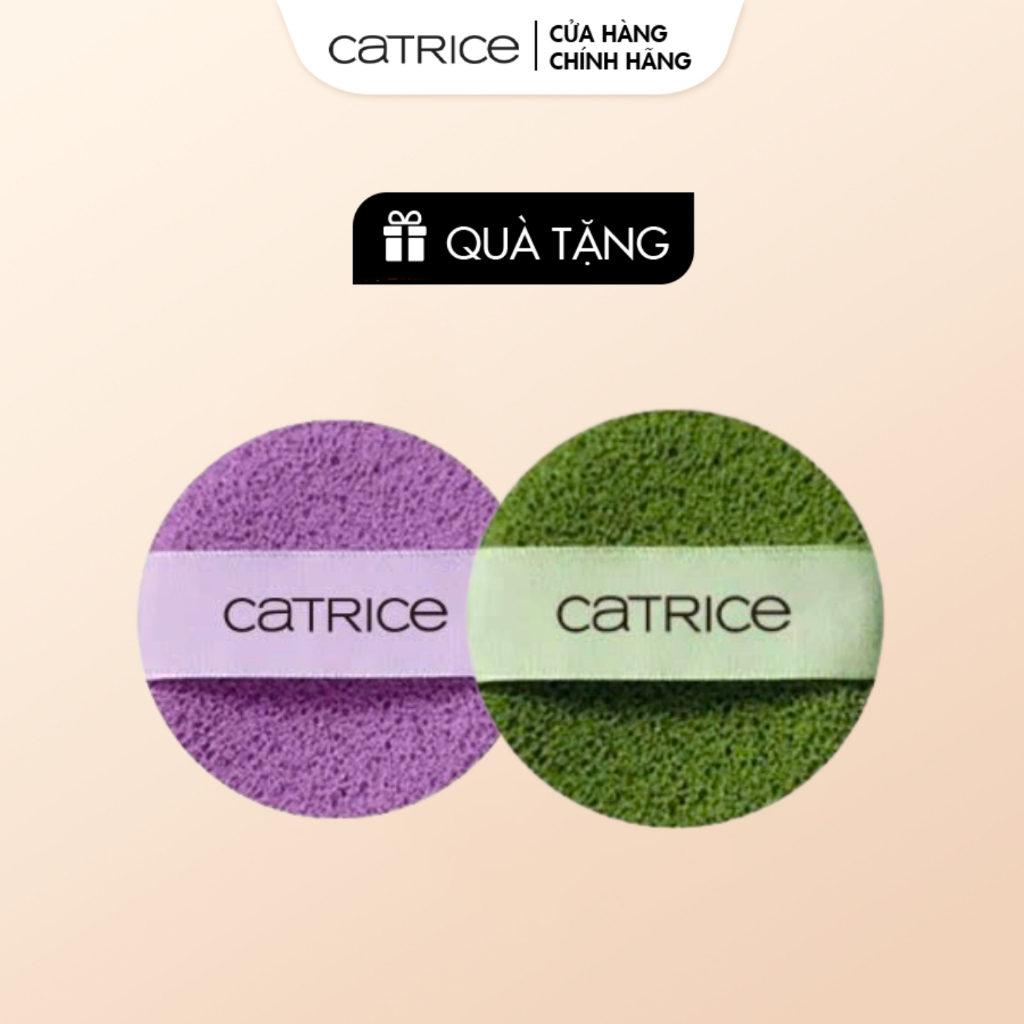 [Gift] Bông mút rửa mặt Catrice ( màu ngẫu nhiên)
