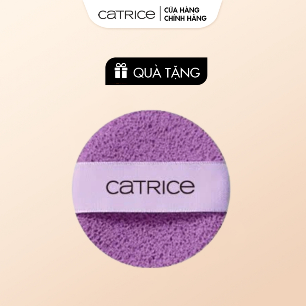 [Gift] Bông mút rửa mặt Catrice ( màu ngẫu nhiên)