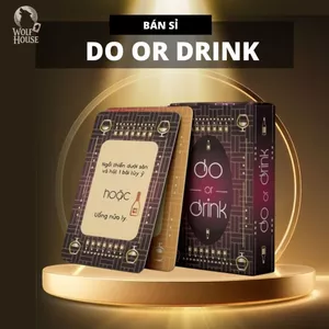 Bộ Bài Nhậu Do Or Drink Giấy Cứng Chơi Nhóm Bạn Tiệc Tùng MaSoi SG