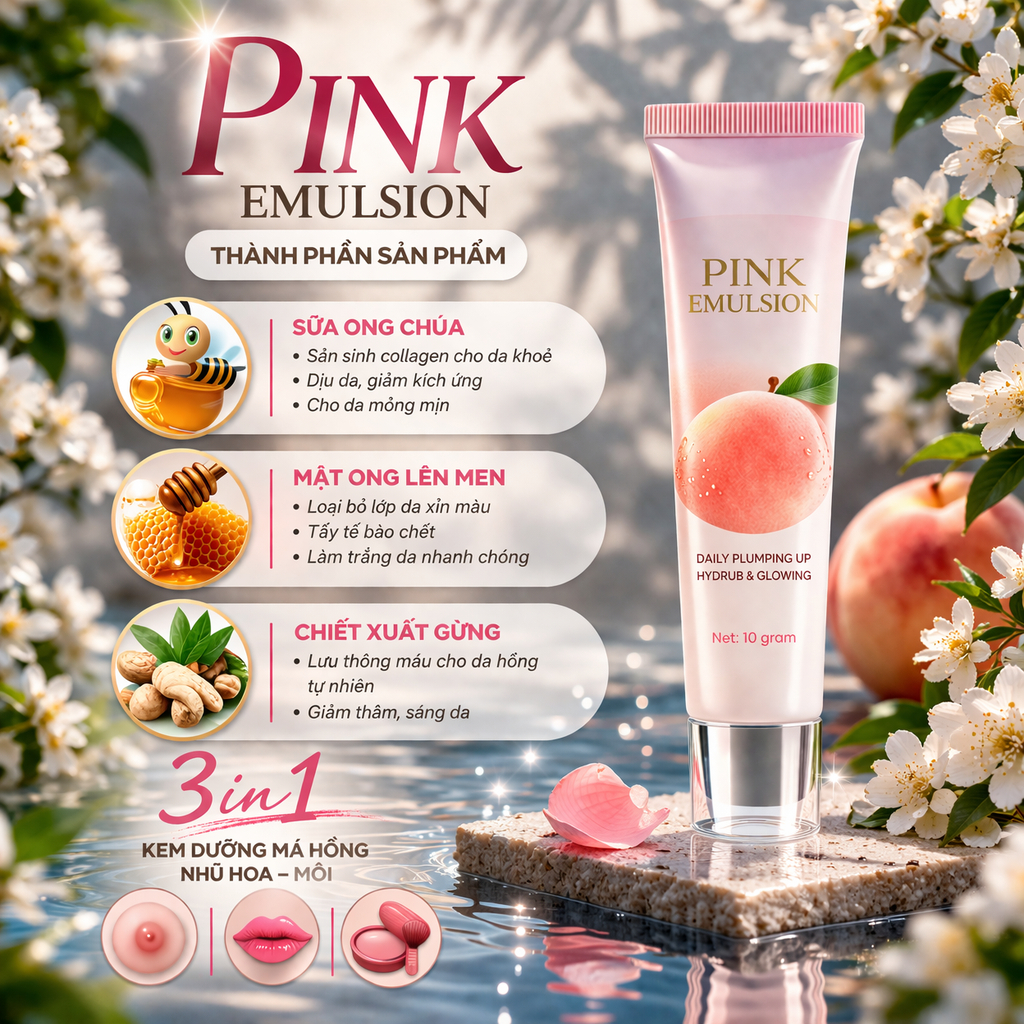 pink emulsion giá tốt Tháng 6, 2026 | Mua ngay | Shopee Việt Nam