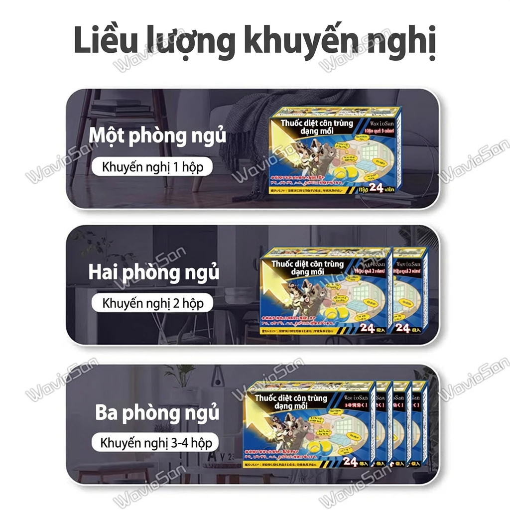 Thuốc diệt tắc kè 24 viên – Đuổi tắc kè, thằn lằn, phiên bản 2026, tăng lượng, không tăng giá, hiệu quả lâu dài
