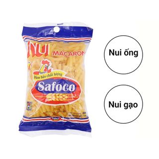 Nui ống lớn Safoco gói 400g