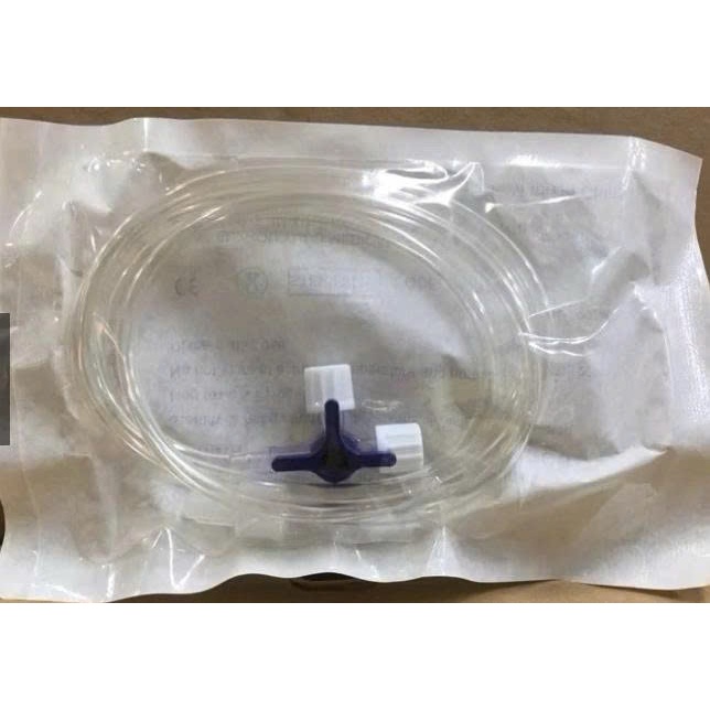 Khóa 3 chia (khoá 3 chạc) khóa 3 ngã có dây nối dài 50cm.