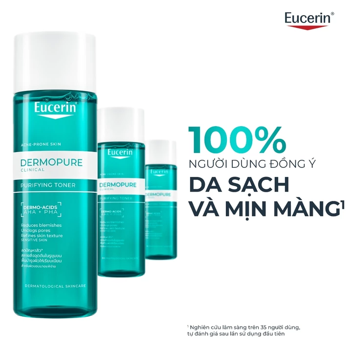 Nước hoa hồng cho da nhờn mụn Eucerin® DermoPure Purifying Toner 200ml | Toner da dầu mụn | Skincare – 6