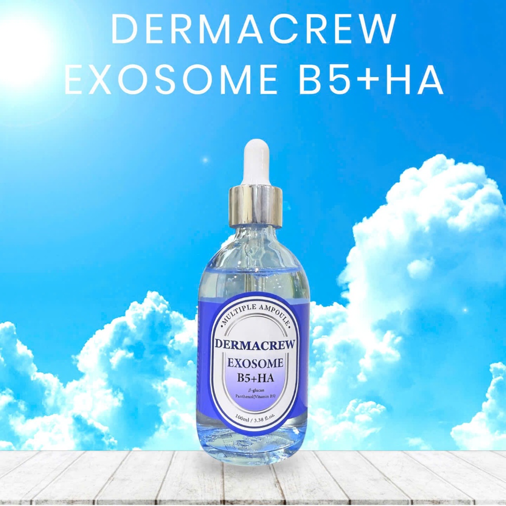 TINH CHẤT PHỤC HỒI DA DERMACREW EXOSOME B5 + HA.