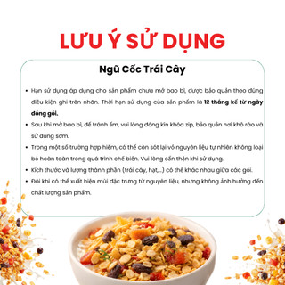 Ngũ Cốc Trái Cây Dan D Pak I Fruit Granola I 800g