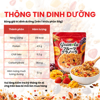 Ngũ Cốc Trái Cây Dan D Pak I Fruit Granola I 800g