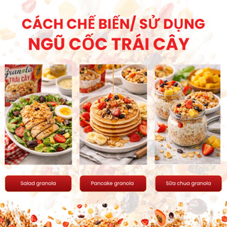Ngũ Cốc Trái Cây Dan D Pak I Fruit Granola I 800g