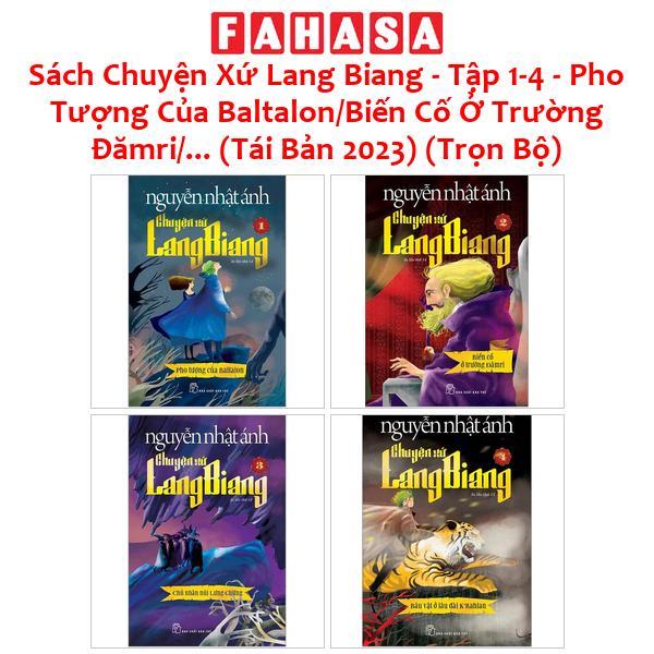 Sách Chuyện Xứ Lang Biang - Tập 1-4 - Pho Tượng Của Baltalon/Biến Cố Ở Trường Đămri/... (Tái Bản 2023) (Trọn Bộ)