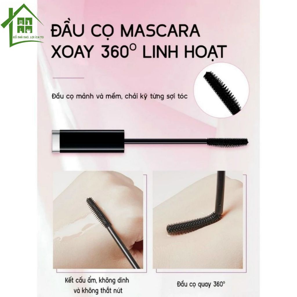 Cây chải tóc Mascara cố định tóc mai, chuốt tóc con gọn vào nếp, phụ kiện bút tạo kiểu vuốt gọn tóc.