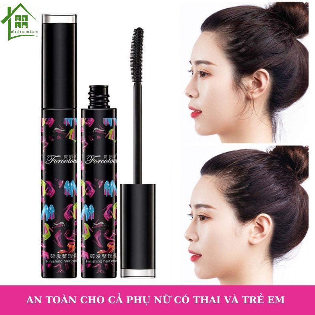 Cây chải tóc Mascara cố định tóc mai, chuốt tóc con gọn vào nếp, phụ kiện bút tạo kiểu vuốt gọn tóc.