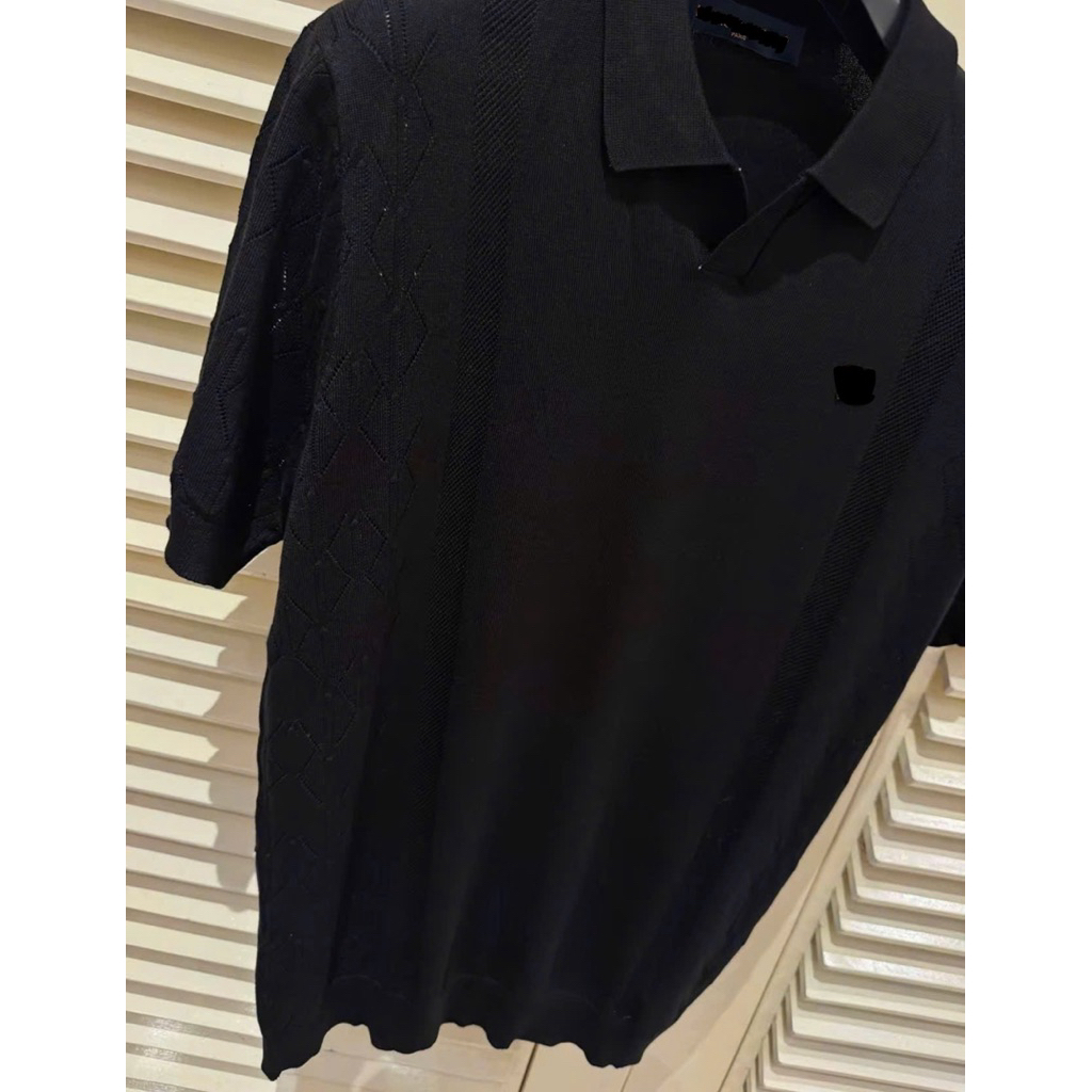 ⚡️[Hight Quality] Áo Polo Len Nam Nữ \/ Black Ready To - Điểm Nhấn Len Mịn Loại 1