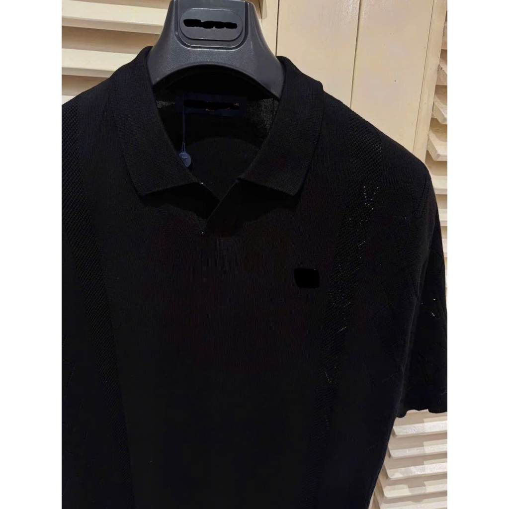 ⚡️[Hight Quality] Áo Polo Len Nam Nữ \/ Black Ready To - Điểm Nhấn Len Mịn Loại 1