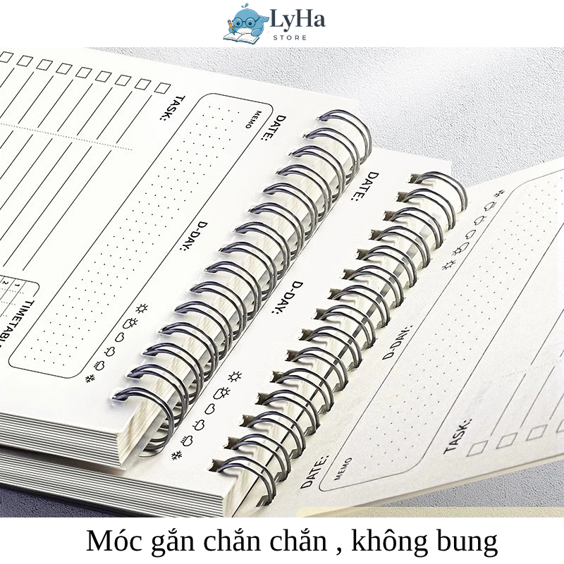 Sổ Tay Ghi Nhiệm Vụ Hằng Ngày Planner Aesthetic To Do List Sổ Quản Lý Thời Gian Học Tập , Làm Việc