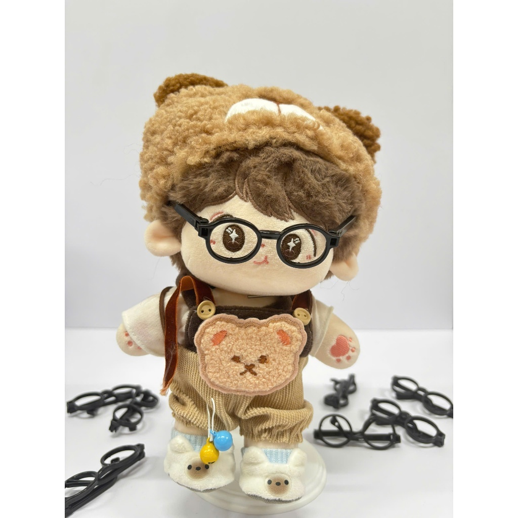 [Quà Tặng] Kính Mắt Búp Bê 10cm Phụ Kiện Thời Trang Dành Cho Búp Bê Gấu Bông Siêu Cute.