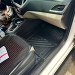 [ TRÀN VIỀN ]  Thảm Lót Sàn Ô Tô TPE Nhựa Đúc Hyundai Accent 2017 - 2026  Không Mùi, Ôm Khít Form Xe — ảnh 6