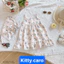 Đầm 2 Dây Bé Gái 9–26kg 1–6Y Kèm Khăn – Váy Đũi Hàn Mùa Hè Mềm Mịn, Họa Tiết Cute OP