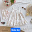 Đầm 2 Dây Bé Gái 9–26kg 1–6Y Kèm Khăn – Váy Đũi Hàn Mùa Hè Mềm Mịn, Họa Tiết Cute OP