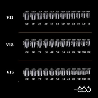 Tip Móng Úp VINIMAY Form Mới Mã 8-13 Soft Gel Tips – Móng Úp Full Cover Trong Suốt Đa Form Dễ Đắp Chuẩn Salon Nail666