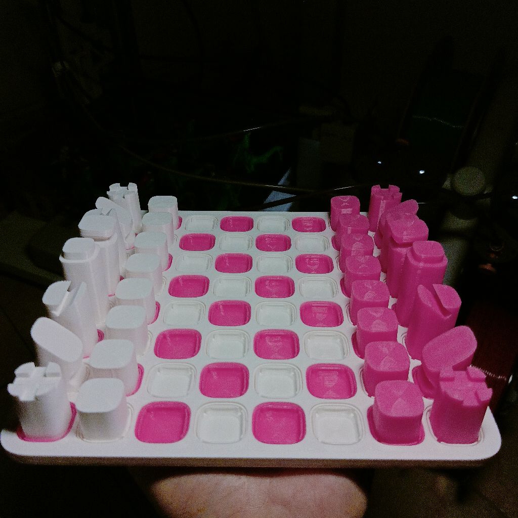 Bộ Cờ Vua Tối Giản Hiện Đại – Minimal Chess Set- Thay đổi màu sắc linh hoạt- CỜ VUA ĐỘC và LẠ, làm quà tặng, gift