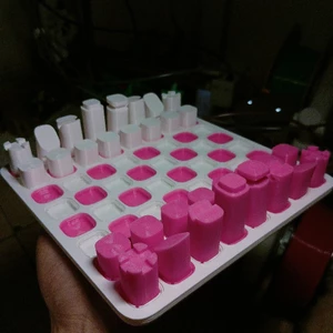 Bộ Cờ Vua Tối Giản Hiện Đại – Minimal Chess Set- Thay đổi màu sắc linh hoạt- CỜ VUA ĐỘC và LẠ, làm quà tặng, gift
