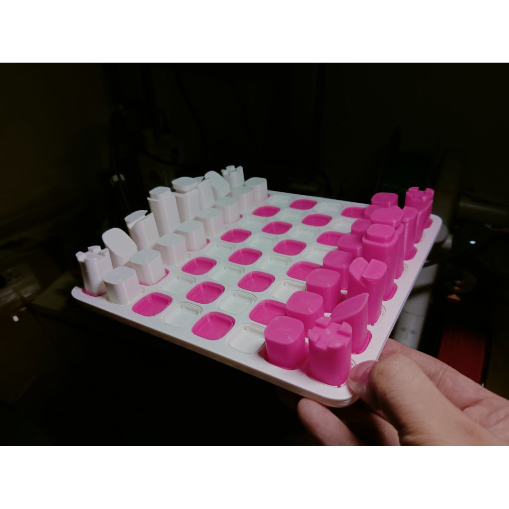 Bộ Cờ Vua Tối Giản Hiện Đại – Minimal Chess Set- Thay đổi màu sắc linh hoạt- CỜ VUA ĐỘC và LẠ, làm quà tặng, gift