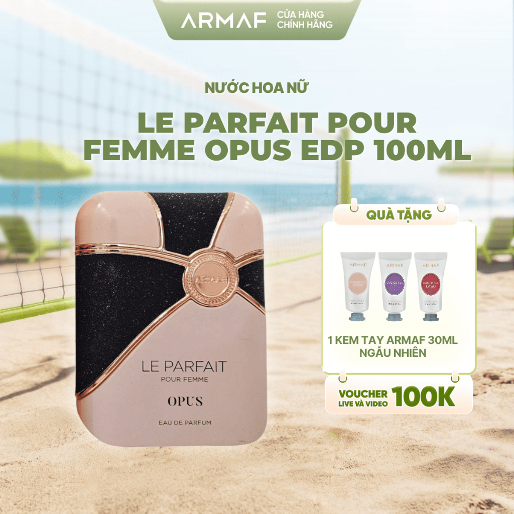 Nước hoa nữ Armaf Le Parfait Pour Femme Opus EDP 100ml | Shopee