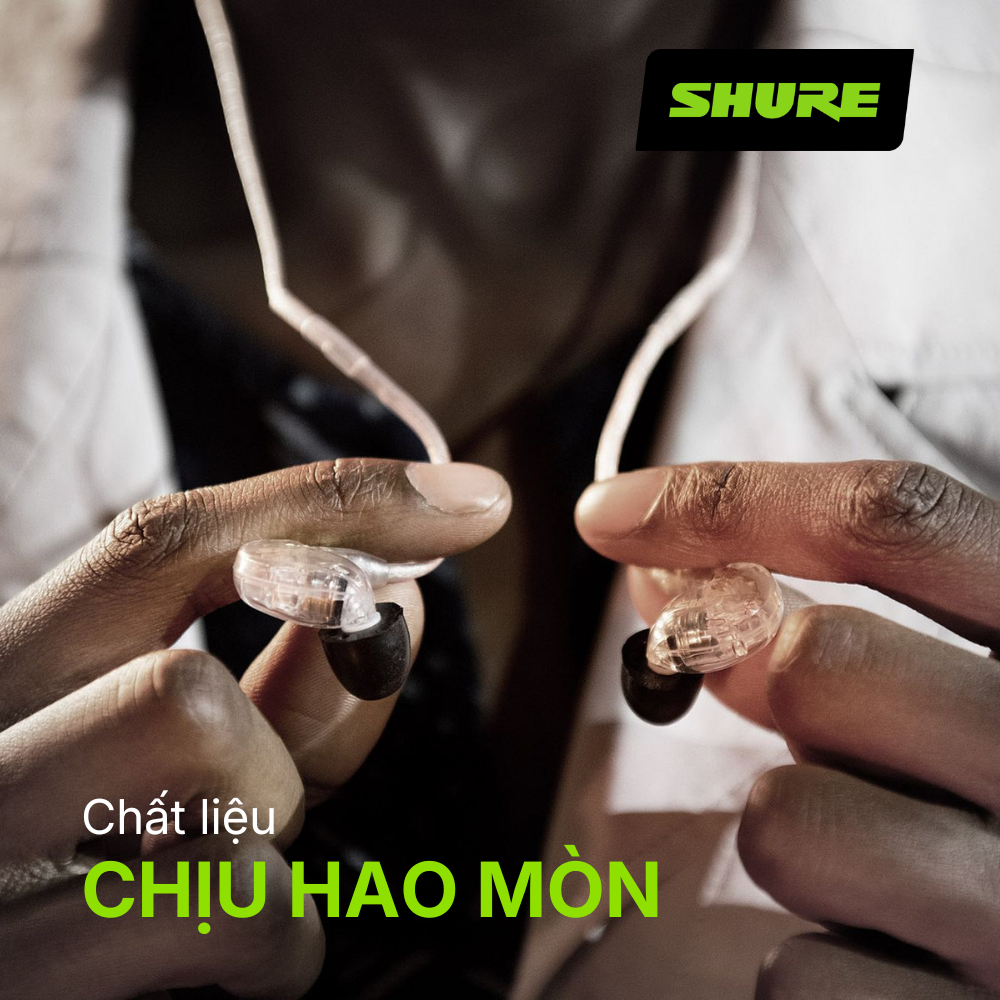 Tai nghe inear có dây Shure SE215 PRO - Cách âm chuyên nghiệp - Hàng chính hãng bảo hành 1 năm | BigBuy360 - bigbuy360.vn