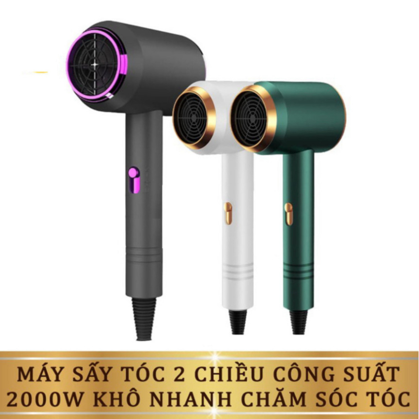 Máy sấy tạo kiểu tóc salon đa chức năng 2 chiều nóng lạnh tiện ích thông minh sấy nhanh công suất cao 3 chế độ sấy_ST2