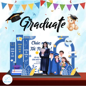 Mô Hình Tốt Nghiệp 3D Luna Story - Quà Tặng Bạn Bè, Kỉ Niệm Ra Trường