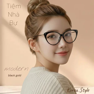 Gọng kính mắt mèo teen chân tròn Bự Store kiểu dáng hàn quốc